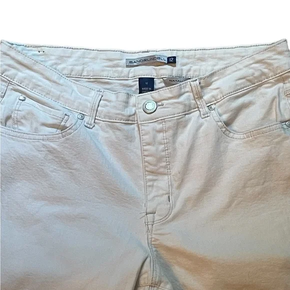 Bandolino “Natalia” woman’s white jeans,‎ size 12 - Picture 5 of 13